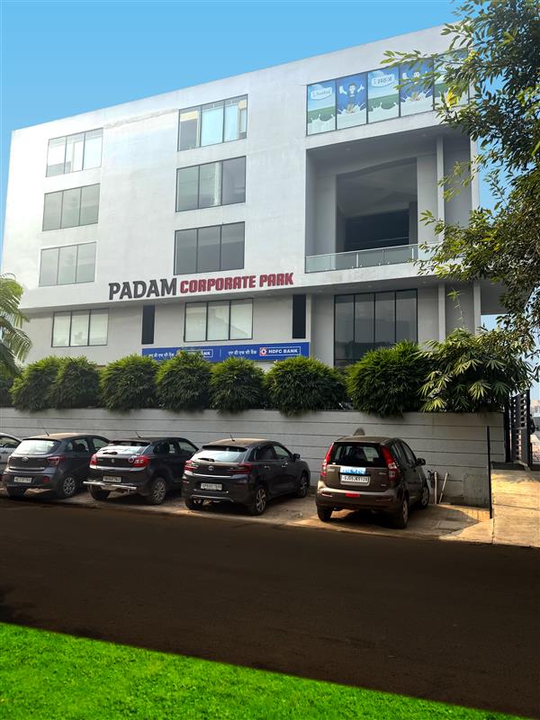 DeskSpot coworking space located at Padam Corporate Park in Sikandra Agra